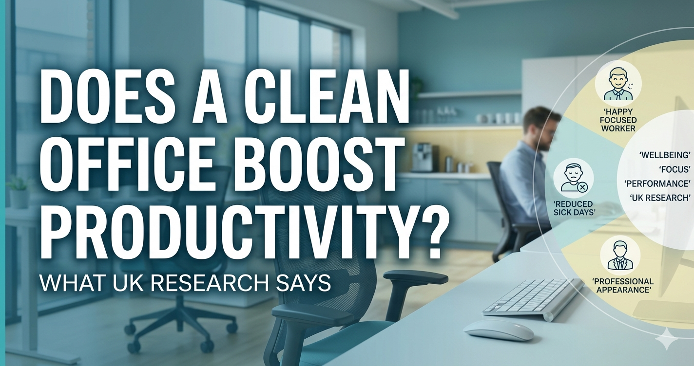 Read more about the article Does a Clean Office Really Boost Productivity? What UK Research Says