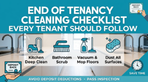 Read more about the article End of Tenancy Cleaning Checklist Every Tenant Should Follow