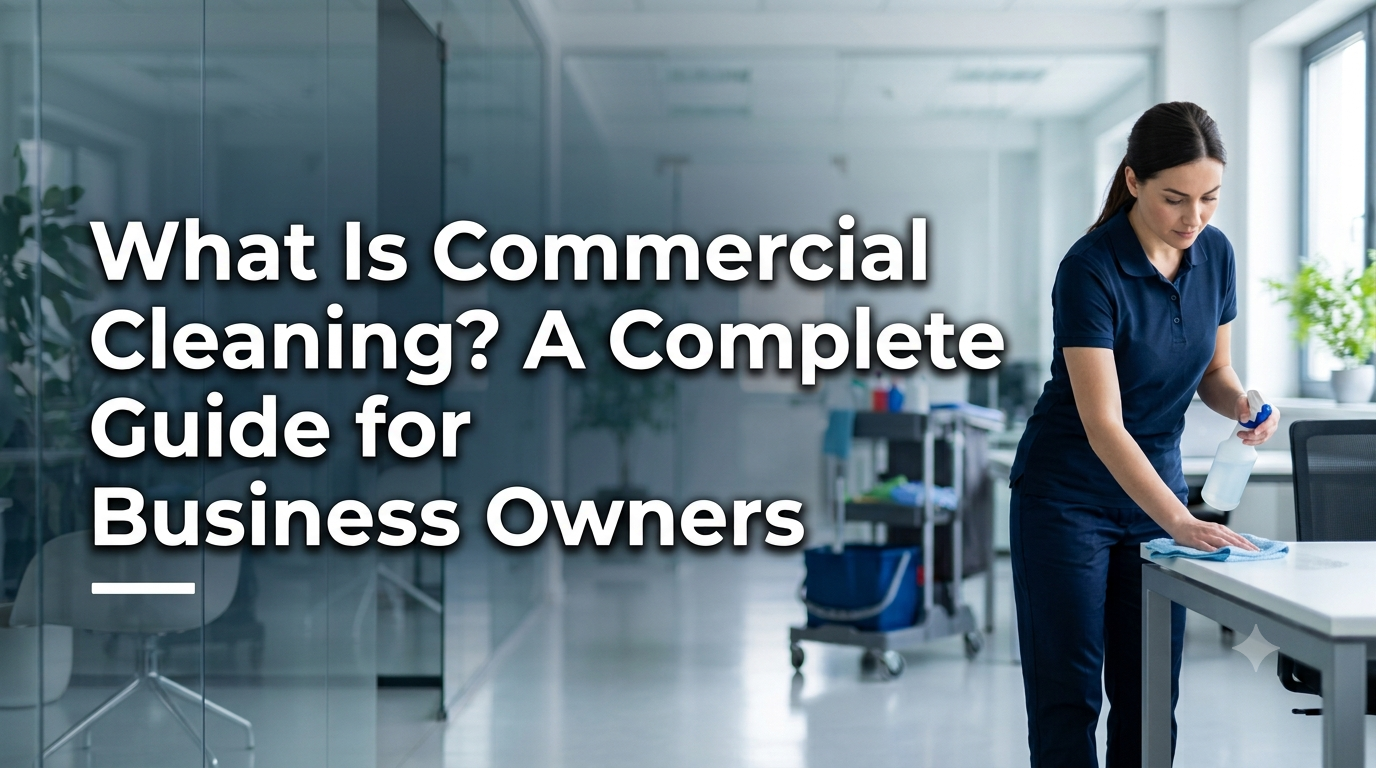 Read more about the article What Is Commercial Cleaning? A Complete Guide for Business Owners