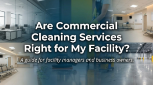 Read more about the article Are Commercial Cleaning Services Right for My Facility