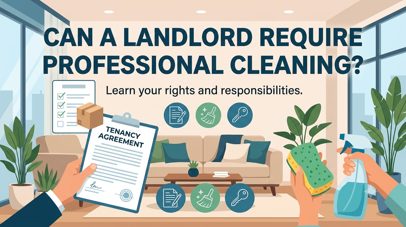 Read more about the article Can a Landlord Require Professional Cleaning