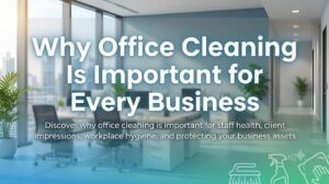Read more about the article Why Office Cleaning Is Important