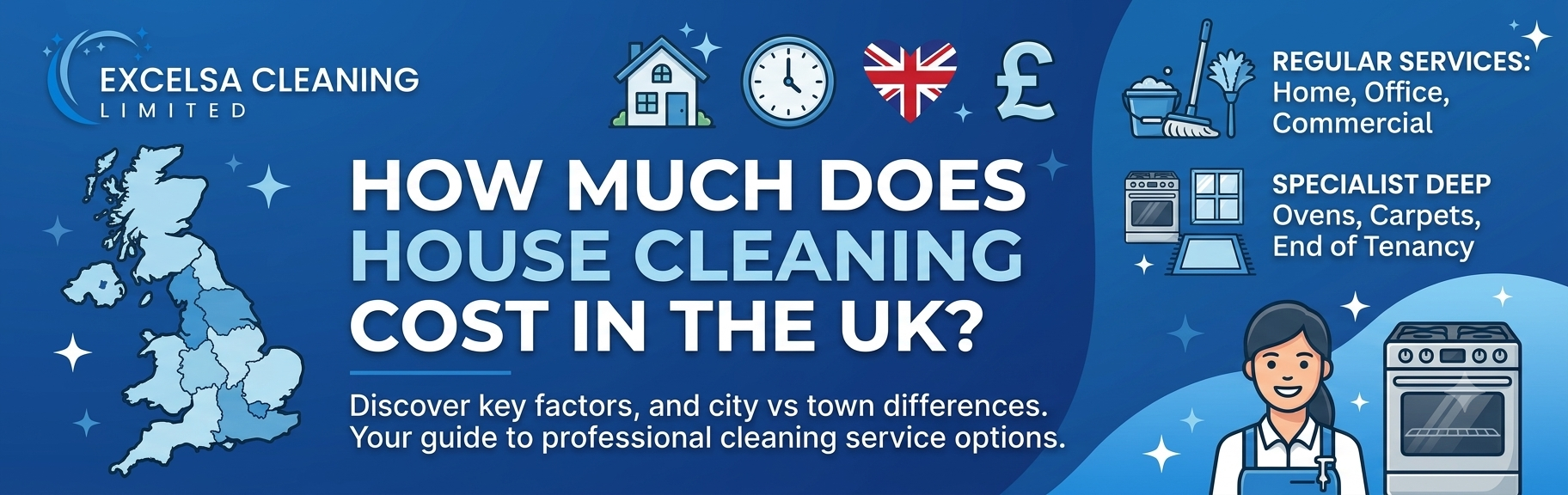 Read more about the article How Much Does House Cleaning Cost in the UK?